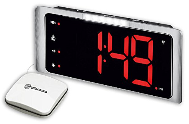Extra-Loud Alarm Clock with Vibrating Pillow Pad