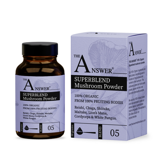 Superblend 100% Organic Mushroom Powder