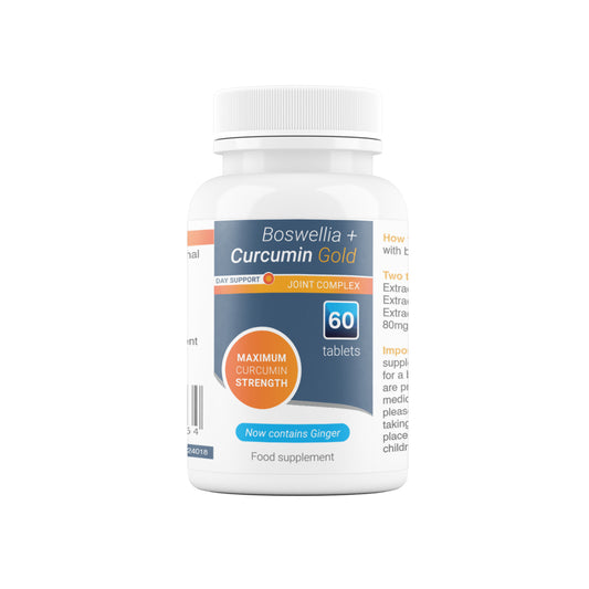 Boswellia + Curcumin Gold Complex Joint Tablets