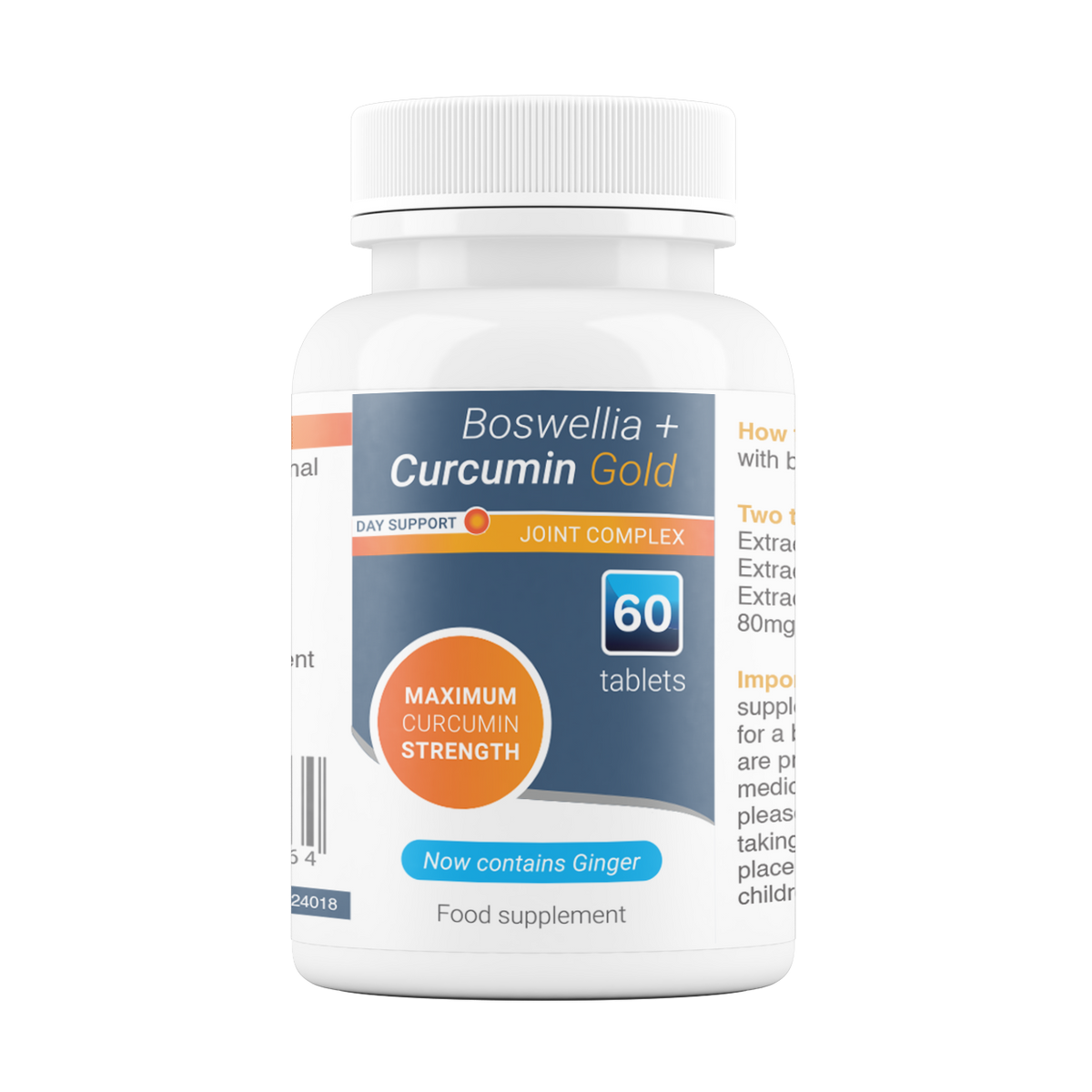 Boswellia + Curcumin Complex Joint Tablets