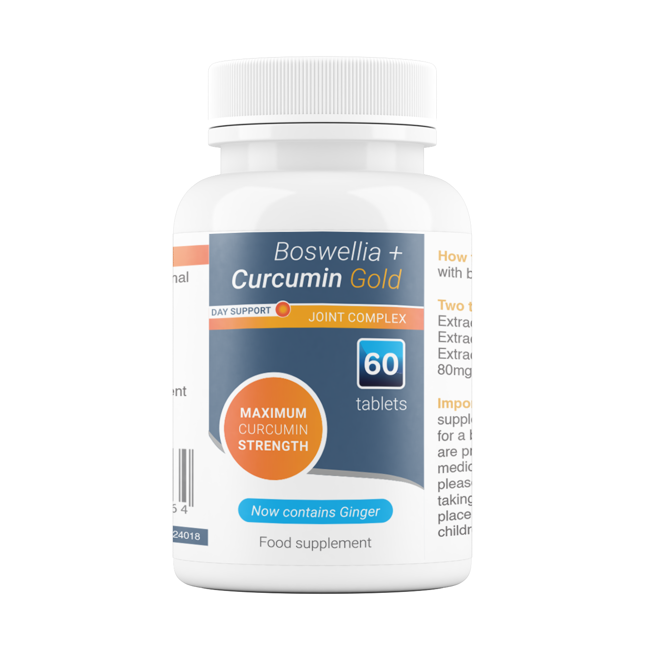 Boswellia + Curcumin Gold Complex Joint Tablets