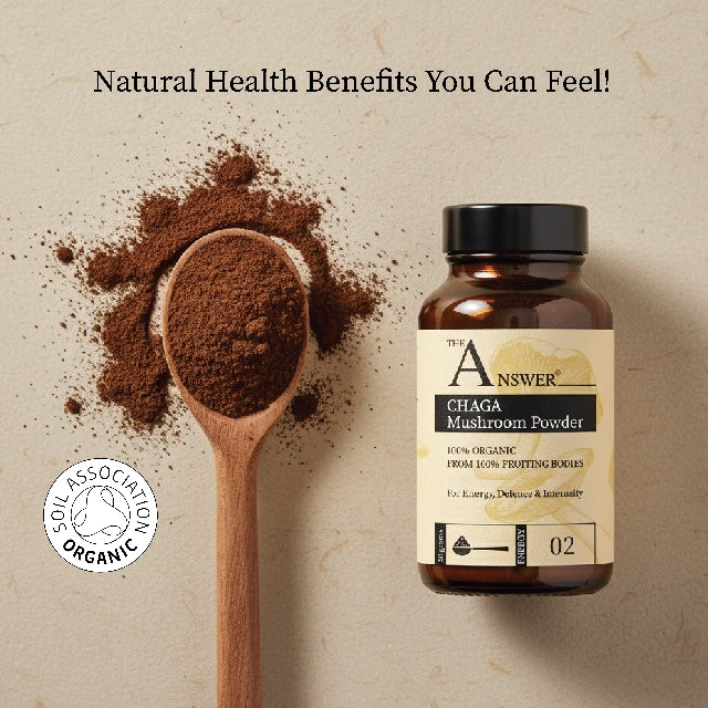 Chaga 100% Organic Mushroom Powder