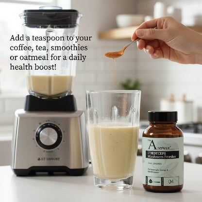 Cordyceps 100% Organic Mushroom Powder