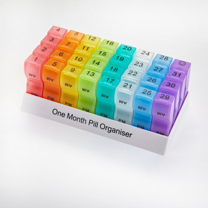 Colourmax One Month Pill Organiser