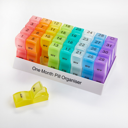 Colourmax One Month Pill Organiser