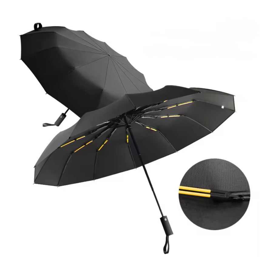 Metal composite framed umbrella