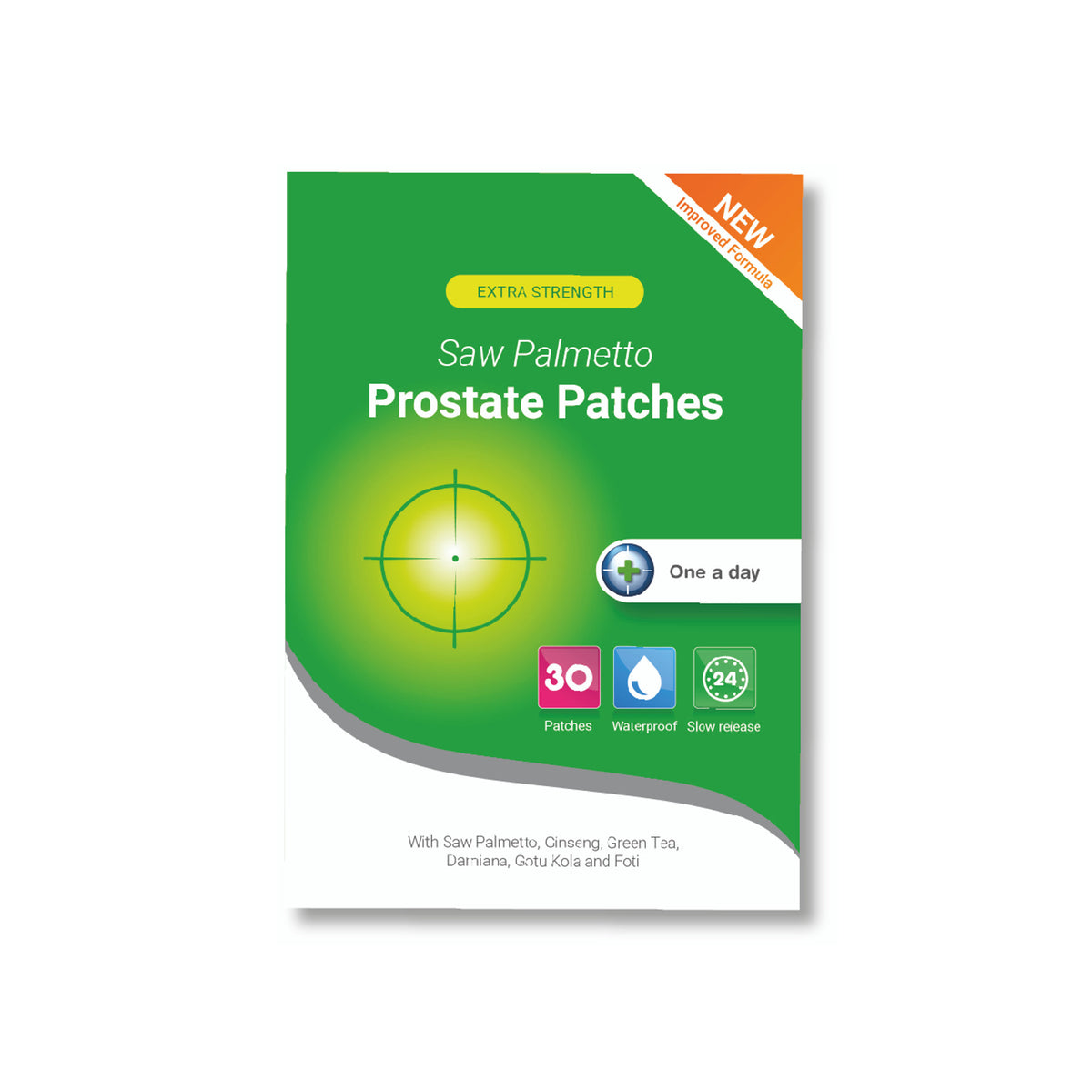 Extra Strength Saw Palmetto Prostate Patches Tea