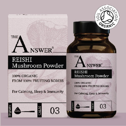 Reishi 100% Organic Mushroom Powder