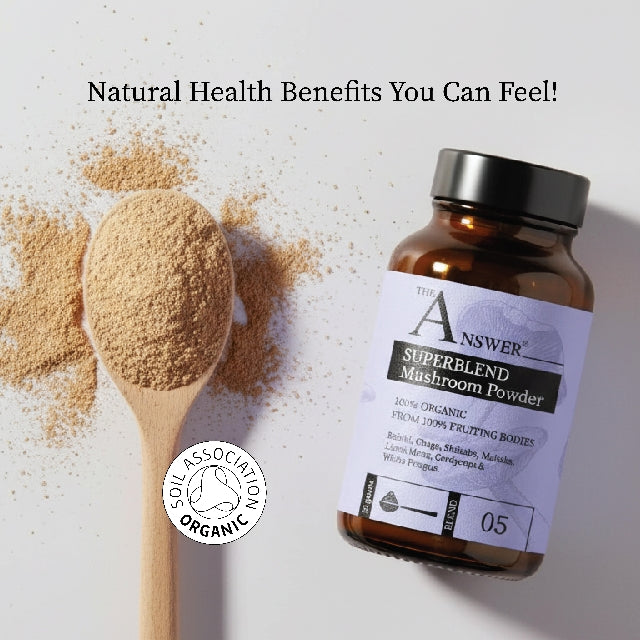 Superblend 100% Organic Mushroom Powder