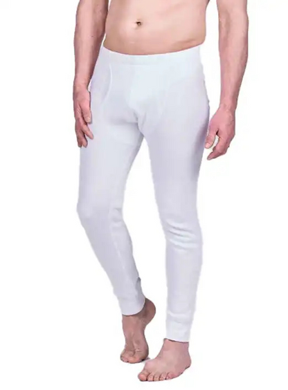 White Thermal Long Johns