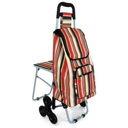 Shopping Trolley With Seat