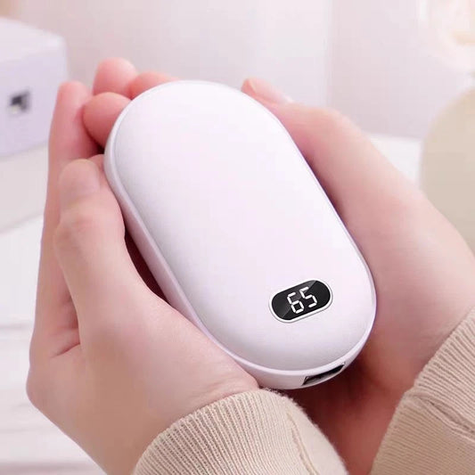 White Rechargeable hand warmer!